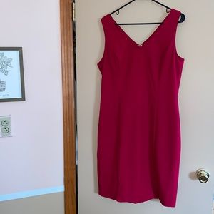 Magenta Business Dress